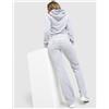 Juicy Couture Womens JUICY COUTURE Pantaloni della Tuta Diamante - Grigio, grigio