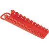 Ernst Manufacturing 5076-Red Gripper - Organizer per chiavi tozze, 11 utensili, colore: rosso