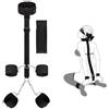 GmwyCzV Set Bondager Coppia BDSM, Kit per Coppie, Include una Cinghia di Contenimento Regolabile per Il Collo, Manette, Catene per le Gambe, Cinghie di Contenimento e Benda per Gli Occhi
