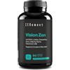 Zenement Vision Zen, Luteina, Zeaxantina, DHA 300 mg e Vitamina B2, 90 Capsule | DHA in Trigliceridi, Zinco, Selenio e Rame Chelati, lo Zinco contribuisce al mantenimento della capacità visiva normale