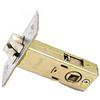 TOOLSTAR Chiavistelli per porte, in acciaio inox, tubolari, a forchetta, 60 mm, per ingresso bagno e indicatore di direzione, per maniglia a leva senza viti