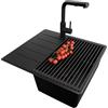 PRIMAGRAN Lavandino da Cucina Tutto Nero - Copenhagen Top, 55x50cm