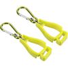 PATIKIL 2pz Guanto Protettivo Guanti Presa Clips per Occhiali Caschi Giallo