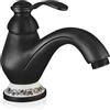 ZYCDP Miscelatore Bagno Lavabo e Bidet Set Vintage Rubinetto Bagno Monocomando Miscelatore Lavabo Lagno Ottone, Nero Antico B