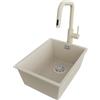 PRIMAGRAN Lavandino sottotop al Mobile 40cm + Rubinetto, 36x47cm