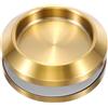 PATIKIL Maniglia Rotonda Per Porte A Vetro Scorrevoli, 304 Acciaio Inossidabile Maniglie Per Porte Bagno Back-To-Back Pomello Tirante 2.7 OD Con Vite, Oro