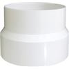 JSIXASO Riduttore di Condotti di Ventilazione 110mm a 125mm Riduzione di Tubo - Connettore Adattatore per Tubo di ventilazione(110mm a 125mm)