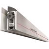 Gedotec Guarnizione per porte in vetro - Sigillatura automatica autoadesiva - Guarnizione porta 1030 mm - Paraspifferi APPLIQUE GLASS - Guarnizione per pavimento porta nastro adesivo extra forte 3M