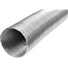 amslight Tubo flessibile in alluminio, lunghezza 3 m, diametro 500 mm, resistente al calore, resistente alla corrosione