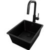 PRIMAGRAN Lavandino sottotop al Mobile 40cm + Rubinetto, 36x44cm