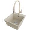 PRIMAGRAN Lavandino da Cucina Beige - Riga Easy, 38x44cm