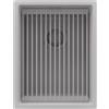 PRIMAGRAN Lavello sottotop al Mobile 40cm + Kit di scarico, 36x47cm