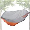 Generico Outdoor Travel Hammock Tent With Built In Gnat Net Organization System