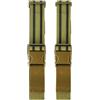 MiOYOOW Cinghia da Gamba Tattica, 2 Pezzi Coscia per Fondina Elastico Antiscivolo in Nylon, Cinghia Tattiche con Fibbia Laterale a Sgancio Rapido, per Airsoft, Caccia, e Uso Militare, Tiro