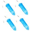 GALPADA Set 4 Gabbie Rotanti per da Pesca in Plastica 33X129Mm, Pasturatore Portatile per per Pescatori Esperti e Principianti