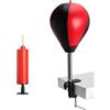 SERYUUT Boxball - Sacco da boxe da tavolo, per allenamento con palla riflettente, 17 cm, con morsetto e molla, stabile palla per la reazione, allenamento di boxe a casa e antistress