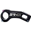 DUANSIYU Attacco Manubrio MTB Attacco Manubrio MTB for Mountain Bike in Lega di Alluminio -20 Gradi Dimensioni 80 90 100mm for Bici da Strada Ciclismo Parti Bicycl
