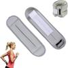 HSYTEK 1 paio di pesi per polsi e caviglie, 0,5 kg, pesi regolabili per mano e piedi, pesi per ginnastica, yoga, pilates, danza, fitness, aerobica (grigio)