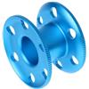 RAFGALDEX Bobina da Sub per Snorkeling, Bobina da Dito, in Lega, Blue