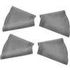 Beatifufu Kit riparazione polsini muta subacquea, guarnizioni polso in gomma nere, 2 paia, compatibilità universale per mute da sub e mute da pesca
