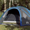 Générique Tenda da campeggio 4 Persone Blu Impermeabile Poliestere PU