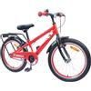 SYDE Bicicletta per bambini, 18 pollici, rossa, per bambini 5-7 anni