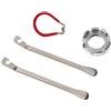 Garneck Chiave per Raggi Kit 4 per Cerchi Bici in Acciaio Rosso 4 Pezzi | Placcatura Indurita, Nipples e Ruota, Correzione Cerchio, Costruzione Riparazione