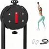 Generic Pulley Cable Machine System portatile con resistenza regolabile per esercizi di presa, braccia, schiena, coordinazione del corpo, attrezzatura da palestra a casa