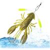 Generic Esca artificiale artificiale realistico Pesce Jig Montaggio | Esche Per La Pesca Sul Ghiaccio Per Mare Poco Profondo Lago Ruscello Acqua Di Mare Campeggio Jigging Traina