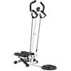 asdchZen Stepper Mini-Stepper Swing Stepper Stepper Stepper Step Machine Con Manubrio E LCD Monitor Casa Silenzioso Alpinismo Attrezzatura Fitness Per Esercizio
