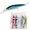 Generic 5 Esche Rigide Minnow Profonde 18,1 cm 42,5 g con Ancorette Rinforzate
