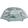 Yardwe Rete da Pesca Ombrello Pieghevole a 16 Fori in Nylon Verde