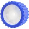 MUSISALY Rullo per Rimorchio per Barche Ruota Rullo Rimorchio in PVC Blu Installazione Facile 5 Pollici per Carrello Barca