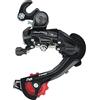 SHIMANO Tourney TZ500 - Deragliatore posteriore a gabbia lunga 6/7 velocità, con gancio per telaio