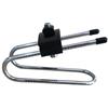 WANGZEYU Ammortizzatore MTB Sella for Bicicletta da Montagna MTB, ammortizzatori con Sospensione, Scala, Comodo Accessorio for Ammortizzatore Ciclismo(Silver)