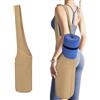 Hiseng Borsa per Tappetino da Yoga | Aperta Tote Bag in Tela Leggera, Custodia Pieghevole con Tasca Posteriore Invisibile per Fitness, Viaggi, Yoga all'Aperto