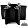 Mlswmkf Girante e chiave della pompa 'acqua adatti for fuoribordo 4 str 75 80 90 100 HP Modelli Barca 67F-44352-00 67F-44352-01 90280-04M04-00 18-3301