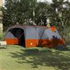 Générique Tenda familiare per 12 persone, 760 x 645 x 230 cm, colore: verde bianco