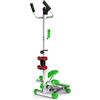 asdchZen Stepper Stepper Home Mute Corrimano Passo Peso Salute Fitness Stepper Step Machine W/Handle Bar E LCD Monitor Perdita di Peso Attrezzature Fitness Multifunzionale