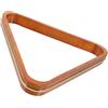WRITWAA Supporto Triangolare Struttura Stabile per Palline da Biliardo in Legno Naturale Arancione e Facile da Riporre e Accessori Biliardo per Tavolo da Piscina