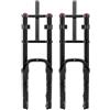 HWEVDHJ 20 4.0 Forcella Ammortizzata Ad Aria, Doppia Spalla ,Viaggio 180mm QR 9mm