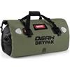 OSAH DRYPAK Borsa sportiva impermeabile - Borsa posteriore stagna per moto con grande capacità, bagaglio impermeabile con tasca esterna in rete a cerniera per campeggio, kayak, pesca e viaggi