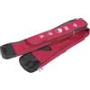 LIFKICH Borsa Porta Taiji Singola in Tela Rinforzata per Arti Marziali | Rosso, Cintura Regolabile e Traspirante, Tasca Piccola per Occhiali o Oggetti Simili