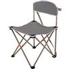 Generic Sedia Pieghevole Portatile Sedia da Campeggio Sedia con Schienale Pieghevole Piccolo Sgabello Portatile Leggero Sedile Imbottito per Viaggi in Giardino Sedia Pieghevole Sedia da Campeggio Pieghevole