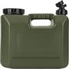 Generic Contenitore Acqua Campeggio 10 L con Rubinetto, Apertura Ampia