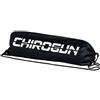CHIROGUN Borsa per tappetino da yoga di colore nero con logo