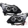 Johns Set di fari alogeni adatto per BMW serie 5 E60 E61 dal 07- H7 H7 Li Re con LWR