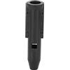 Baxnore Pomello del cambio Manicotto Adattatore Leva Accessori Auto Plastica Resistente Nero Adatto per 206 207 306 307 308 2008 3008 406 508 5008 605 807 Partner