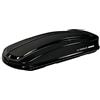 NORDRIVE N60022 Box 530, Box da Tetto per Auto in in ABS, 530 Litri - Nero Lucido