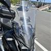 Midimttop Accessori per la Modifica della Moto Compatibile con CB500X 2013-2023 Parabrezza Protezione Antivento Zanzariera Carenatura Anteriore Deflettore del Vento (Trasparente)